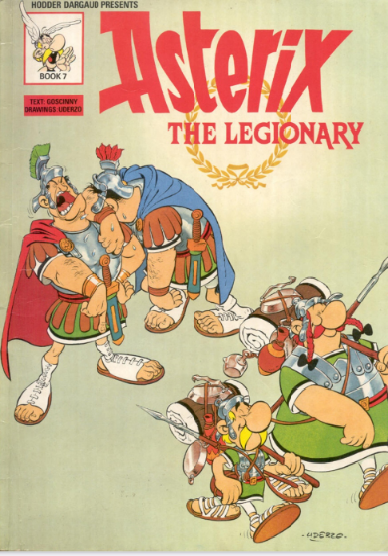 کتاب داستانی مصور آستریکس legionery